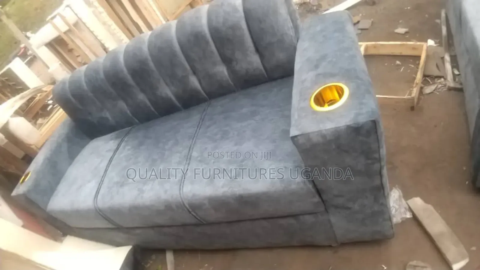 Britain Design Gray 3 Seater Sofa