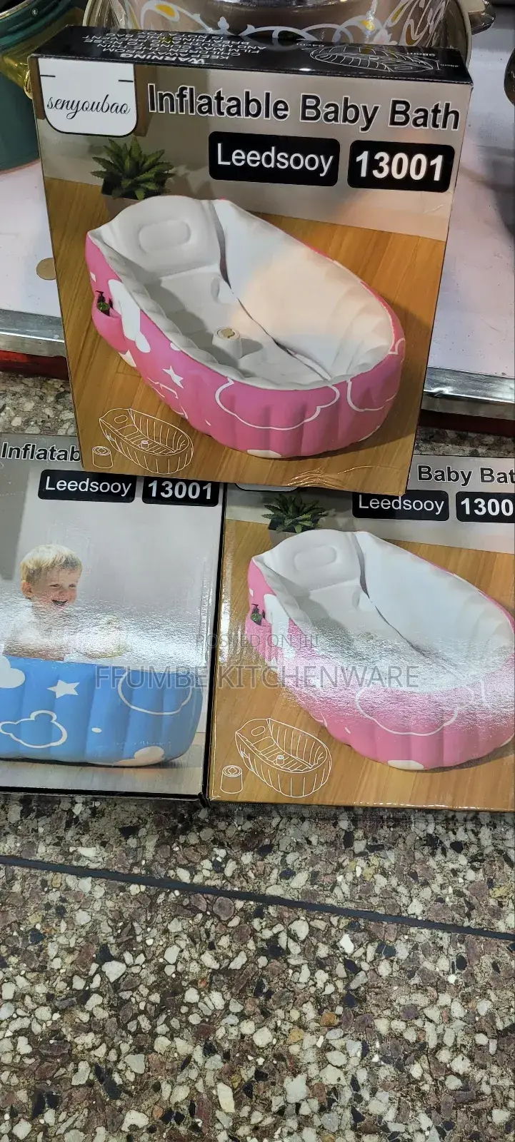 Inflatable Baby Bathtub