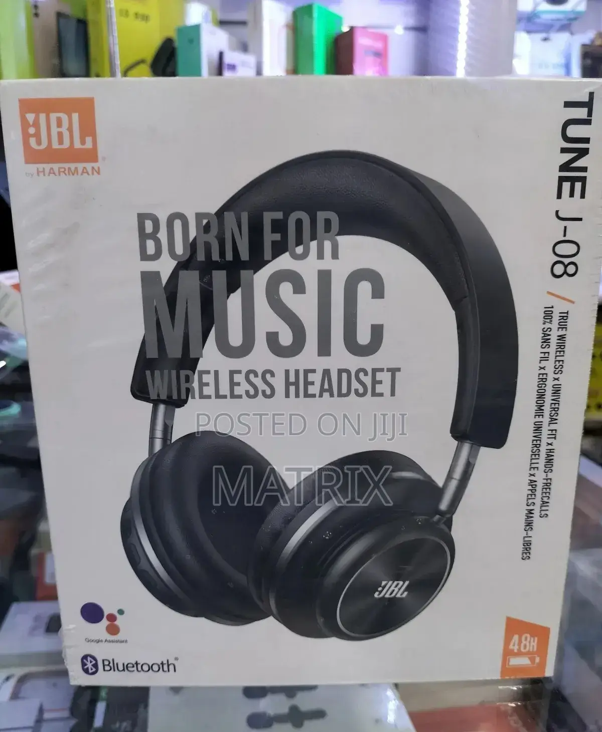 JBL Born for Music Wireless Headphones Tune J08
