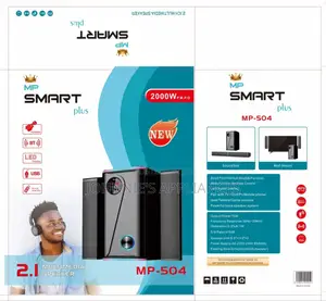 New Smartplus Sound Bar Mp 504 2in1