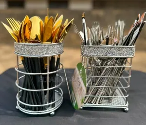 One Piece Stainless Steel Cutlery Holder