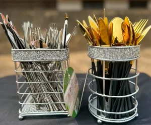 One Piece Stainless Steel Cutlery Holder