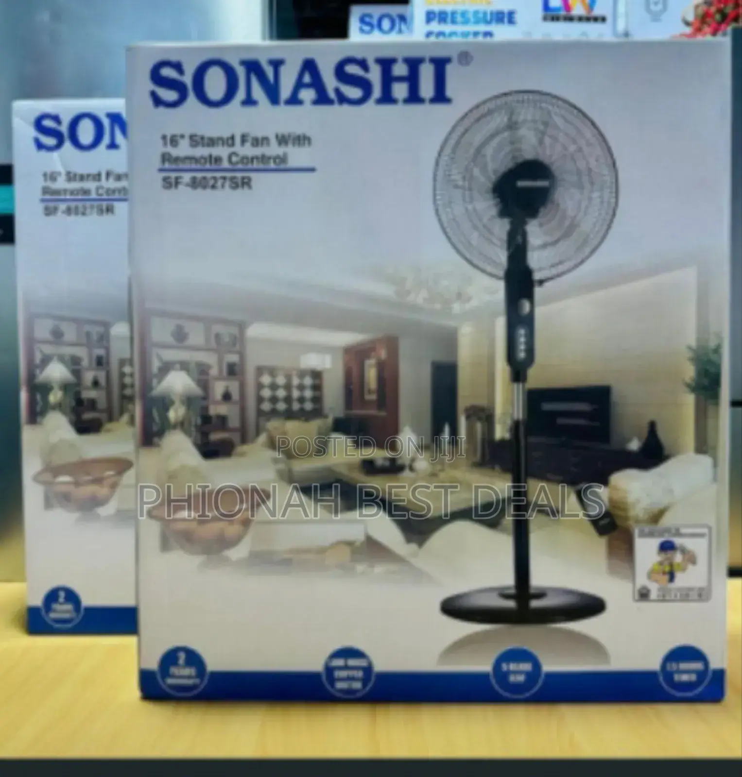 16 Inch Sonashi Stand Fan