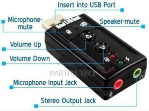 Usb Sound Cards 7.1 Channel