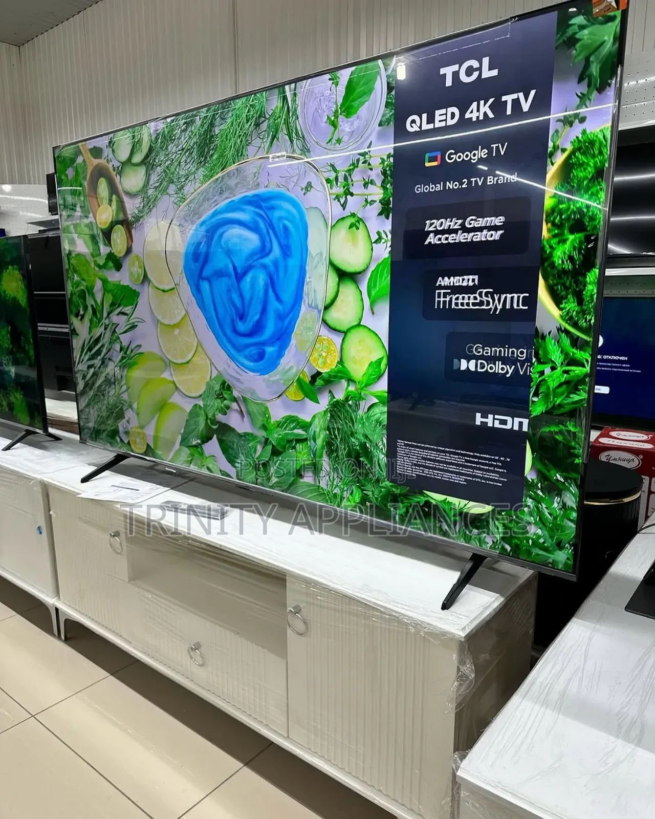 TCL Uhd Quantom Dot Qled Google Tv 75c645