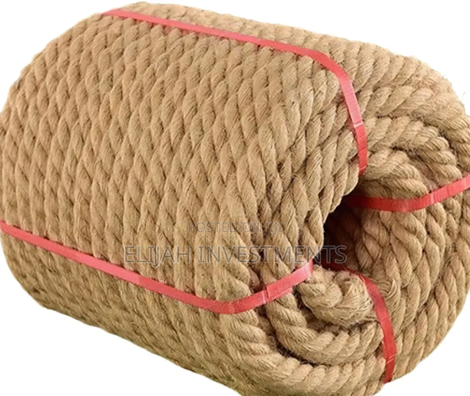 Heavy-Duty Natural Jute Rope.