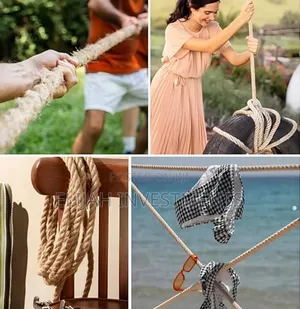 Heavy-Duty Natural Jute Rope.