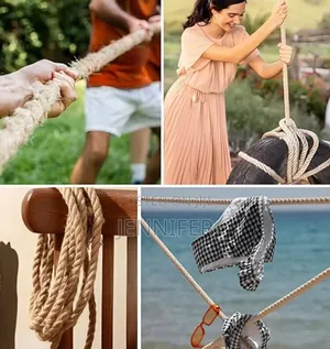 Heavy-Duty Natural Jute Rope.