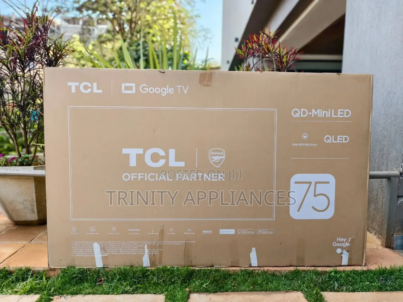 TCL 75" Qd Mini Led Android Smart Tv With Dolby Vision, Atmos Memc