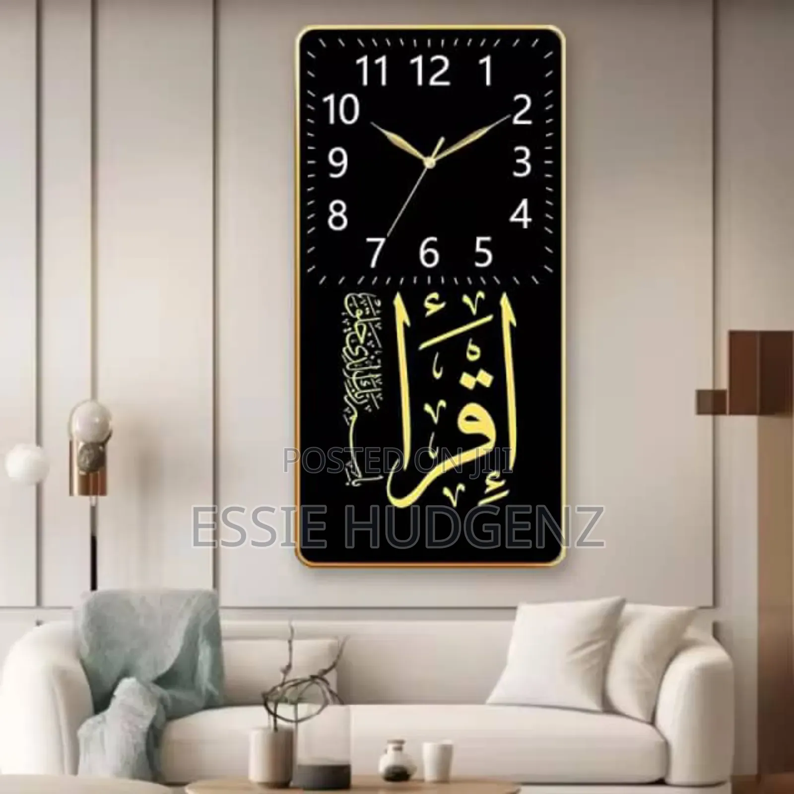 2in1 Art Piece and Clock
