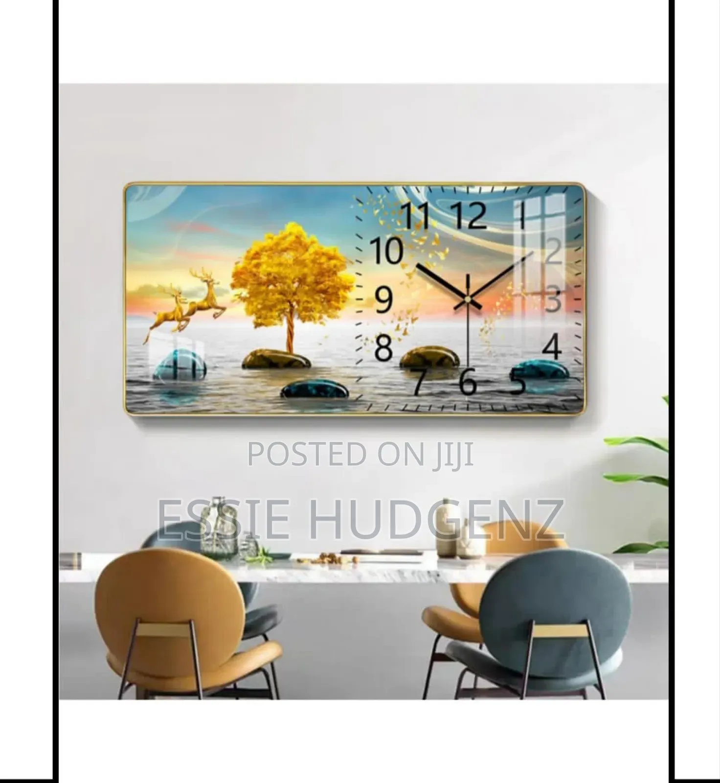 2in1 Art Piece and Clock