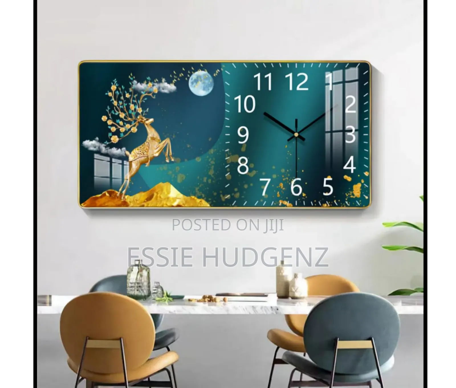 2in1 Art Piece and Clock