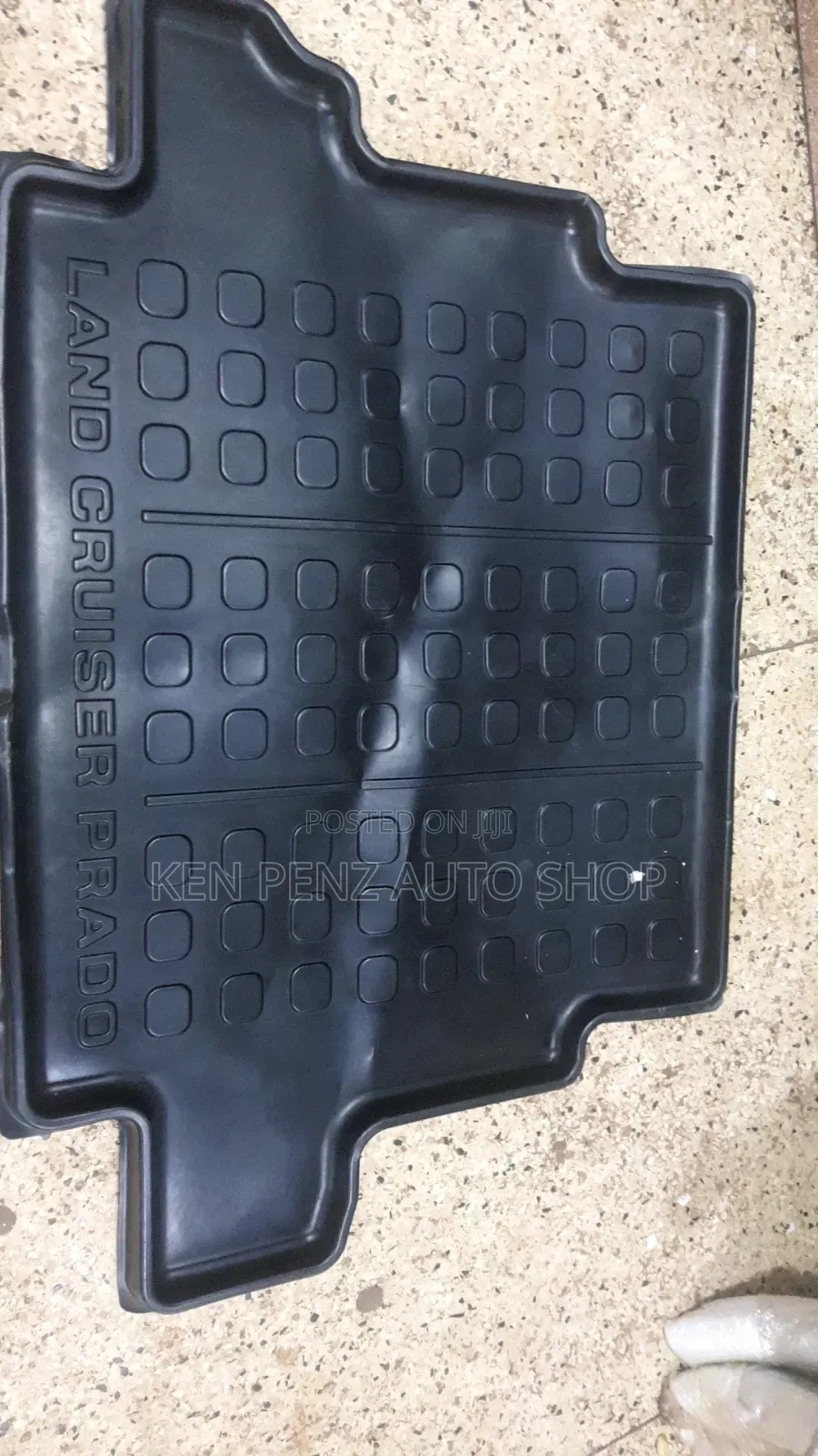 Landcruiser Prado Tpe Rubber Cargo Linner or Boot Floor Mat