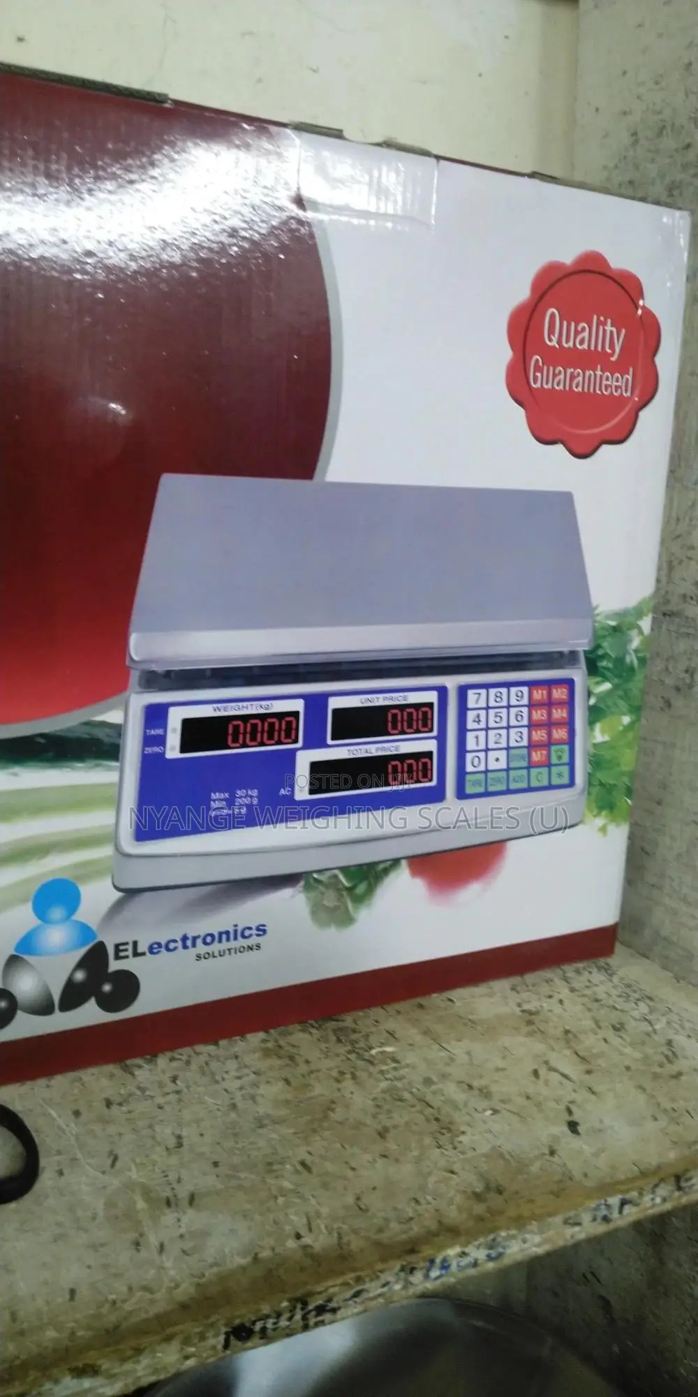 Durable Metallic Cheap Digital Weighing Scales [39]