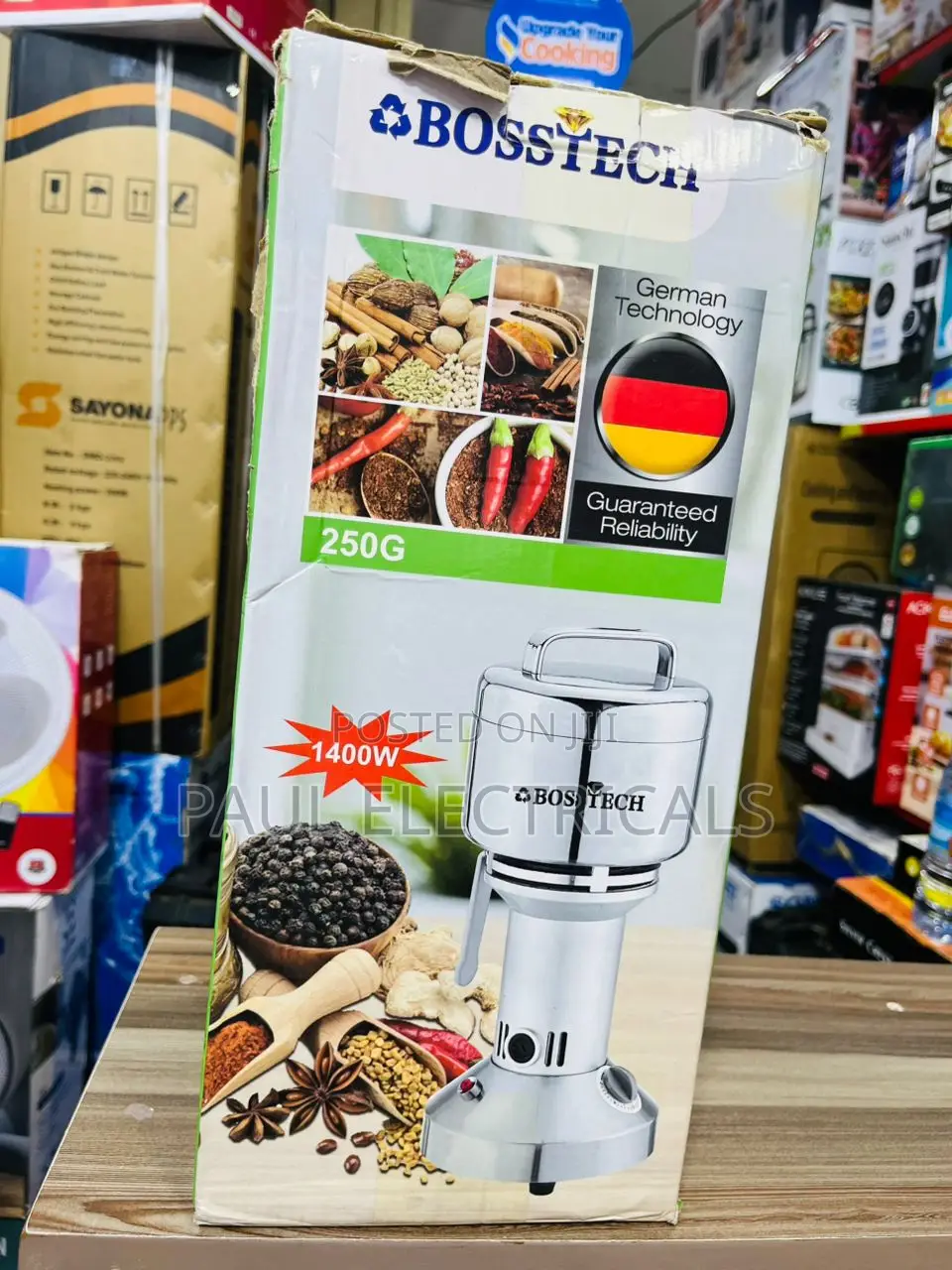 Boss Tech Electric Spice Grinder