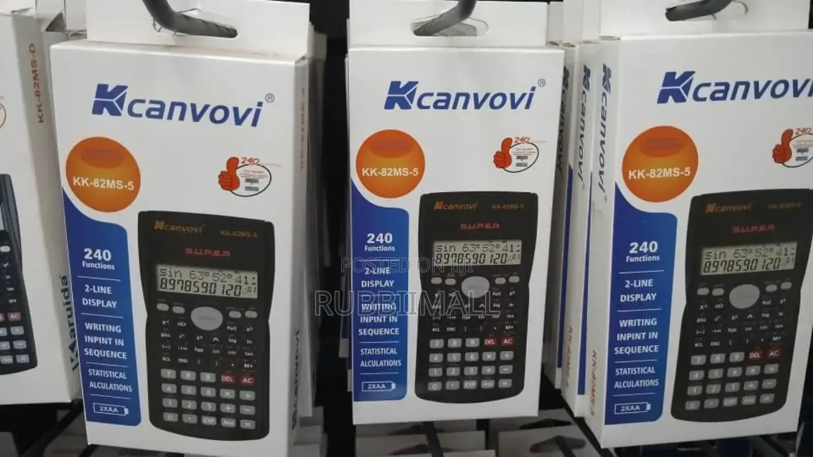 Kcanvovi Kk-82ms-5 Scientific Calculator