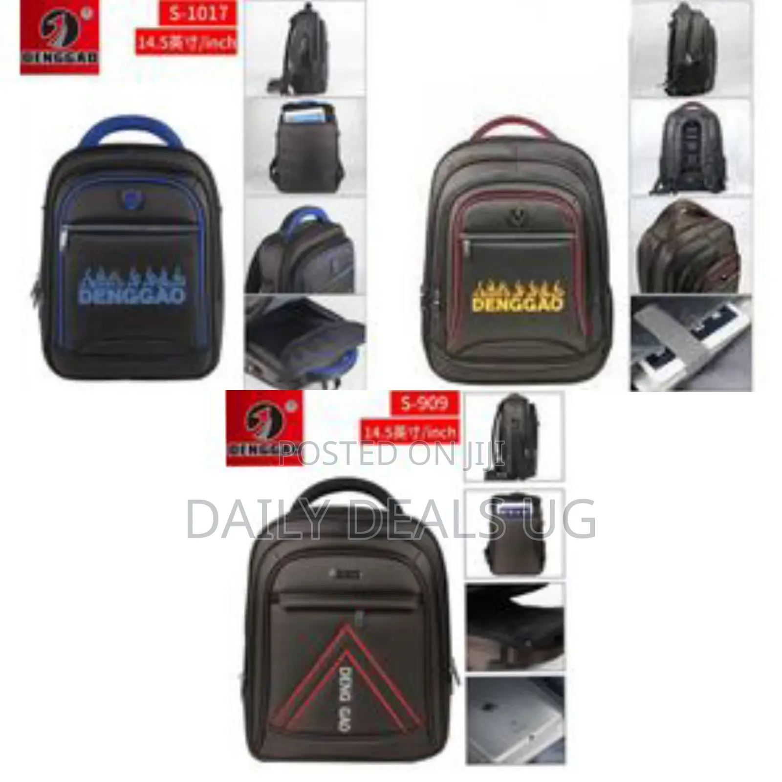 16 Inch Waterproof Anti-Theft Travel Laptop Student Bookbag Backpack