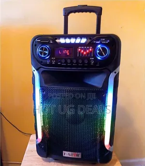Mjack Mj 2012 Public Address Speake With Two Wireless Microphones.