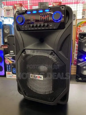 Mjack Mj 2012 Public Address Speake With Two Wireless Microphones.