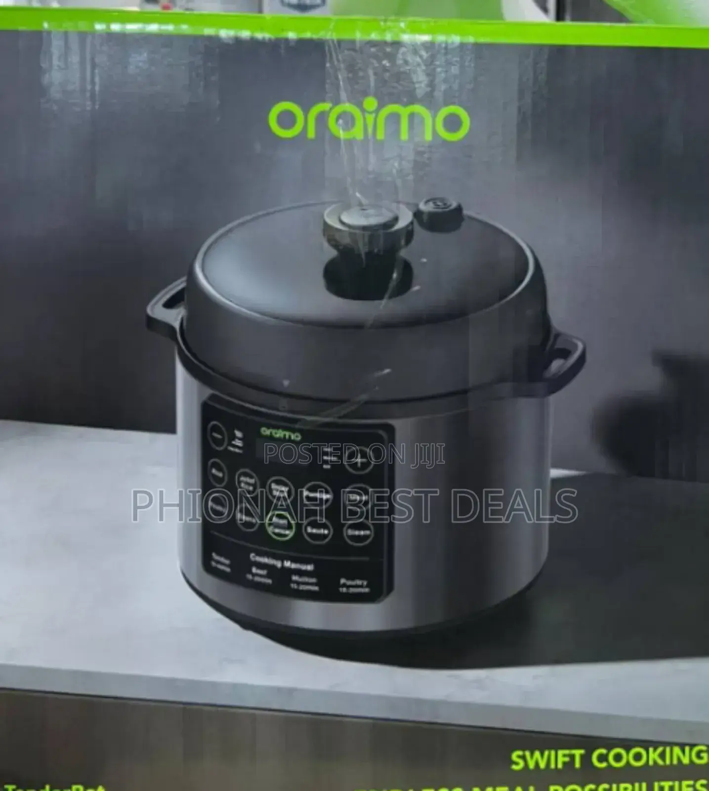 6 Litre Oraimo Pressure Cooker