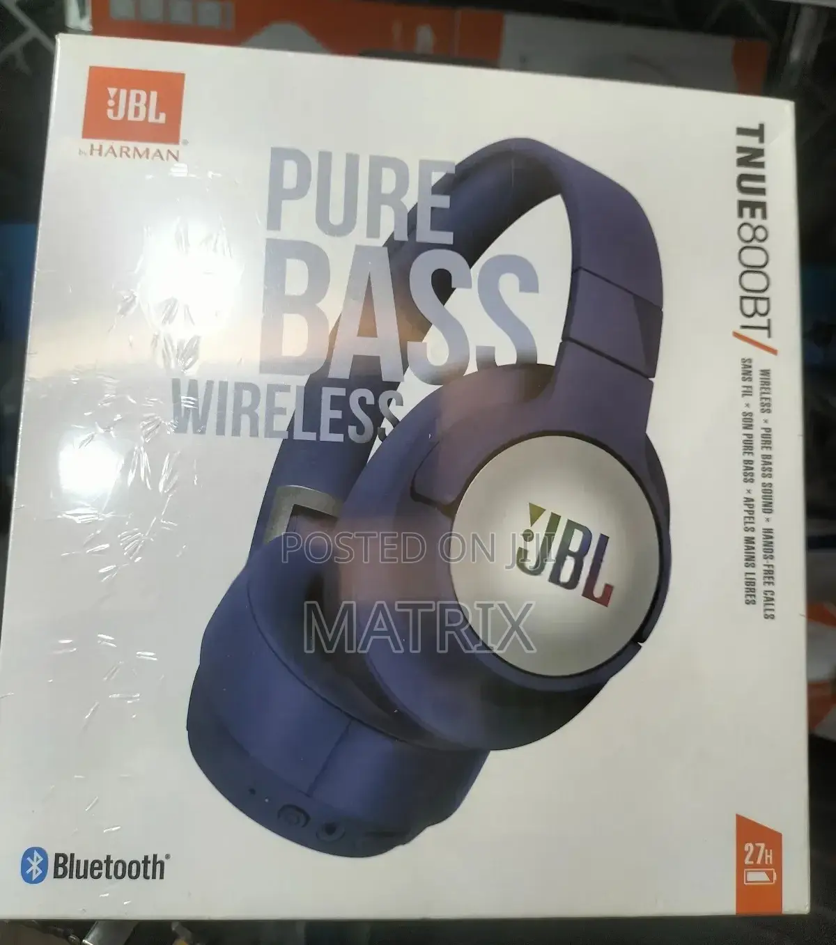 JBL Tune 800bt Wireless Headphones