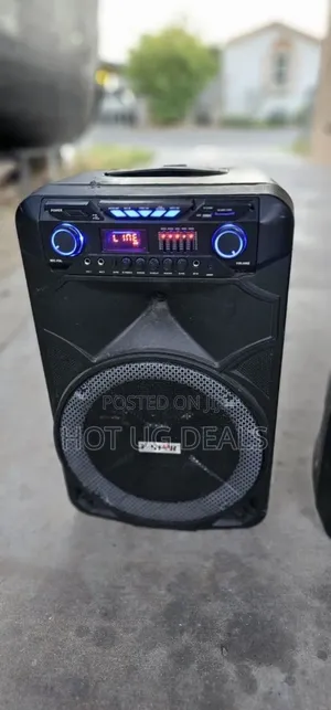 Mjack Mj2015  15" Amplified Public Address Speaker Rechargeable