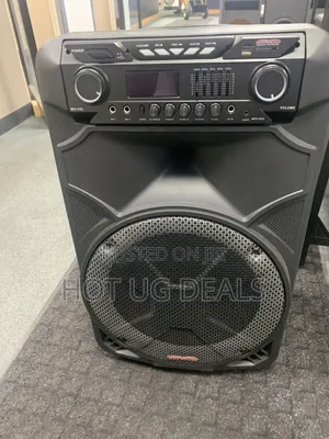 Mjack Mj2015  15" Amplified Public Address Speaker Rechargeable