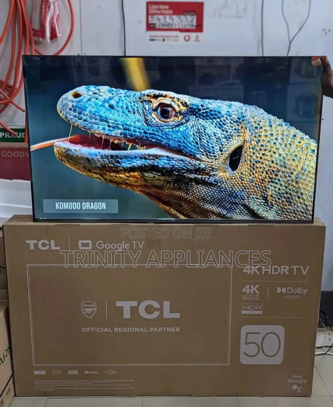 TCL Uhd HDR Google Tv Slim