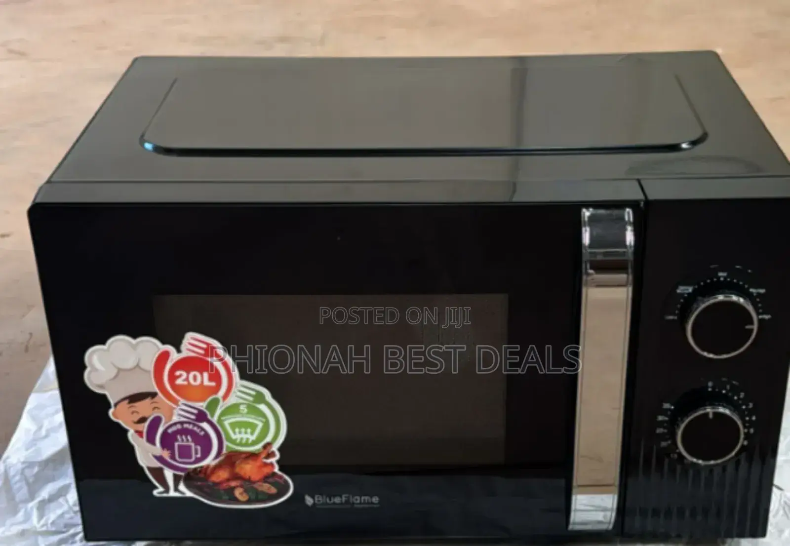 Blue Flame Manual Microwave