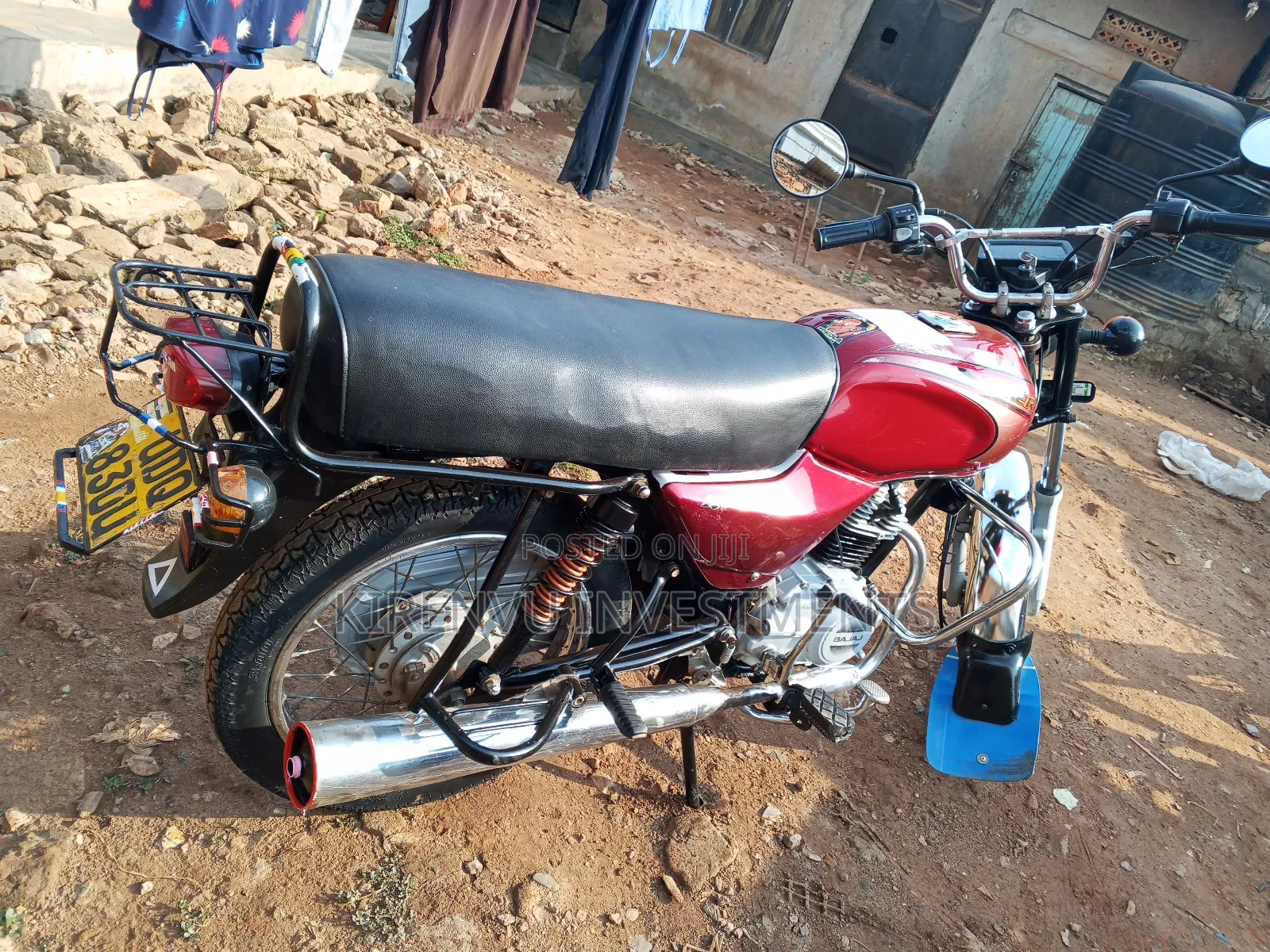 Bajaj Boxer 100 2014 Red
