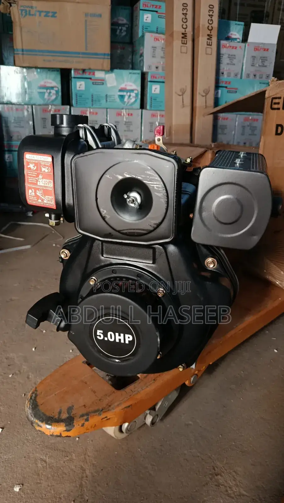 Diesel Engine 5hp 5 Hours Power