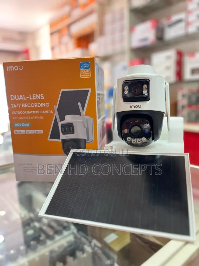 Imou Solar Camera 4g+Wifi Dual Lense 5mp +5mp