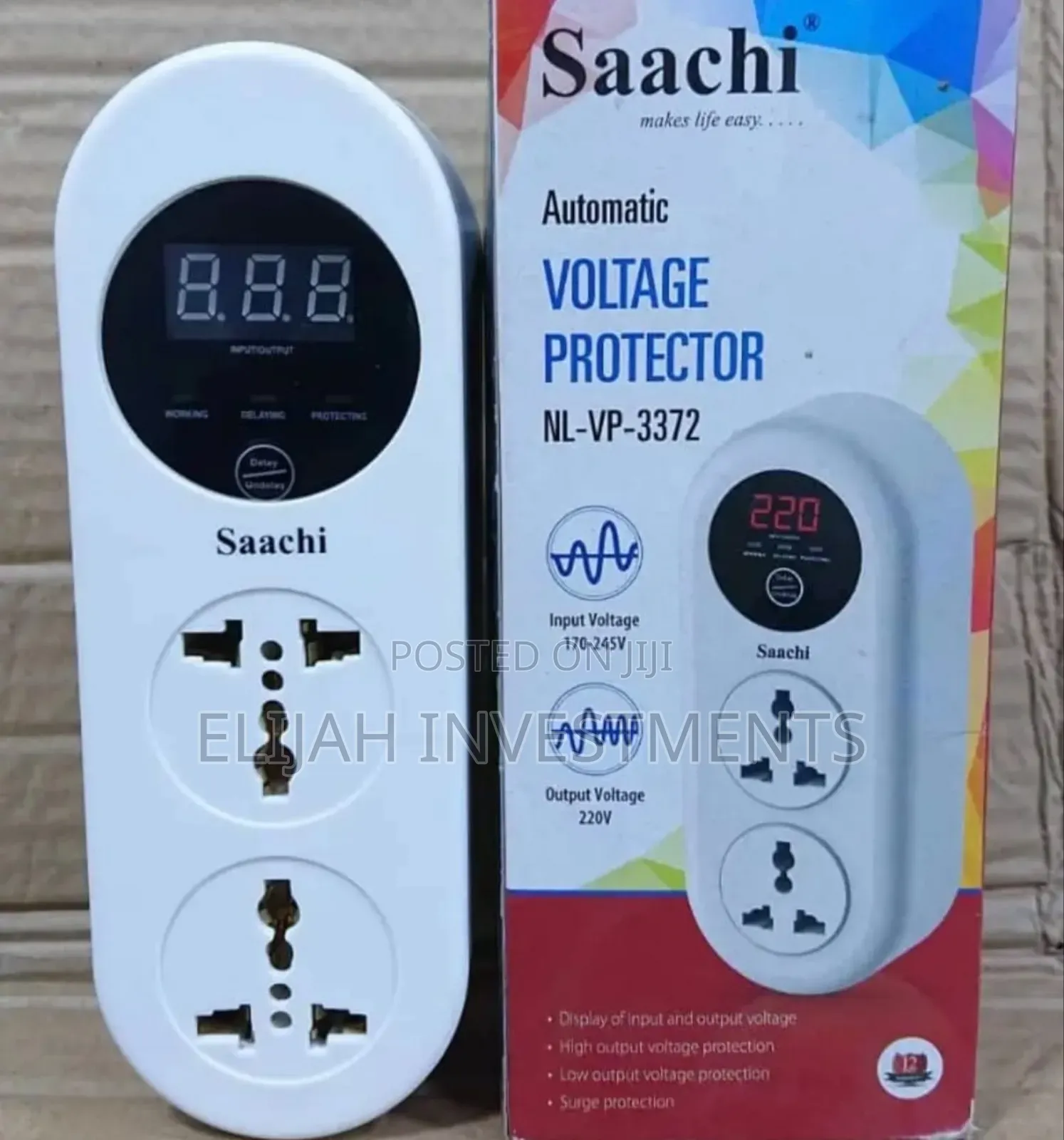 Saachi Nl-Vp-3772 Automatic Voltage Protector.