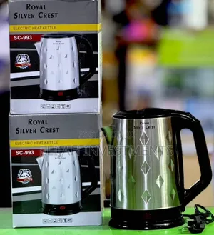 Royal Silver Crest Electric Heat Kettle, Model Sc-993.