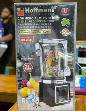 Hoffmans Hm-2088 Silent Commercial Blender.