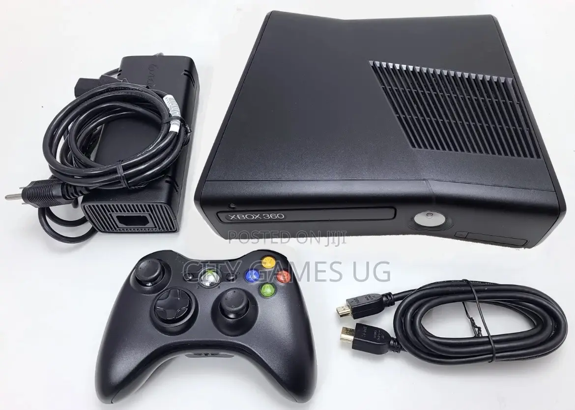 Microsoft Xbox 360 S Slim 250gb Black Video Game Console