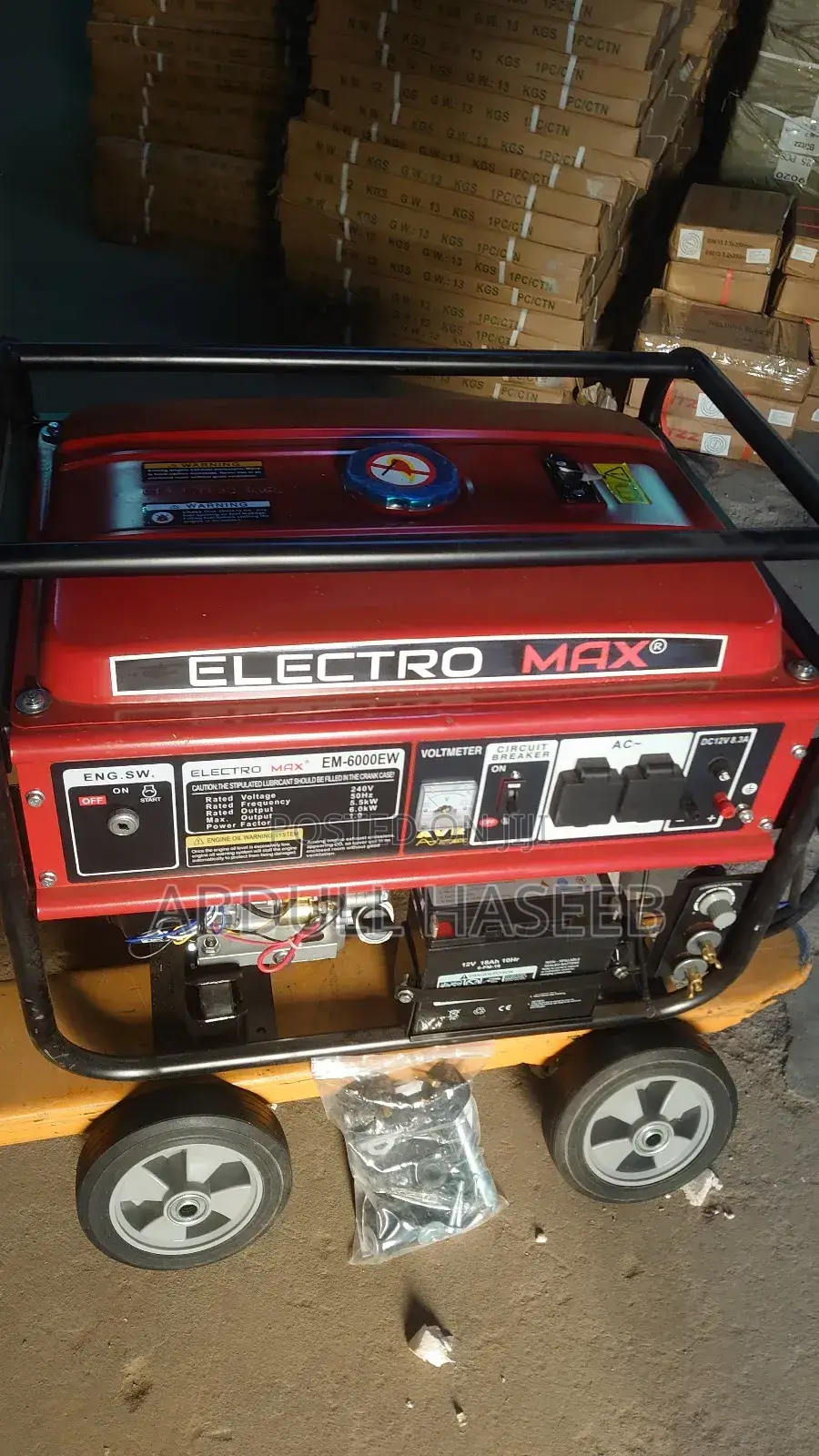 High Power Welding Generator 6kva