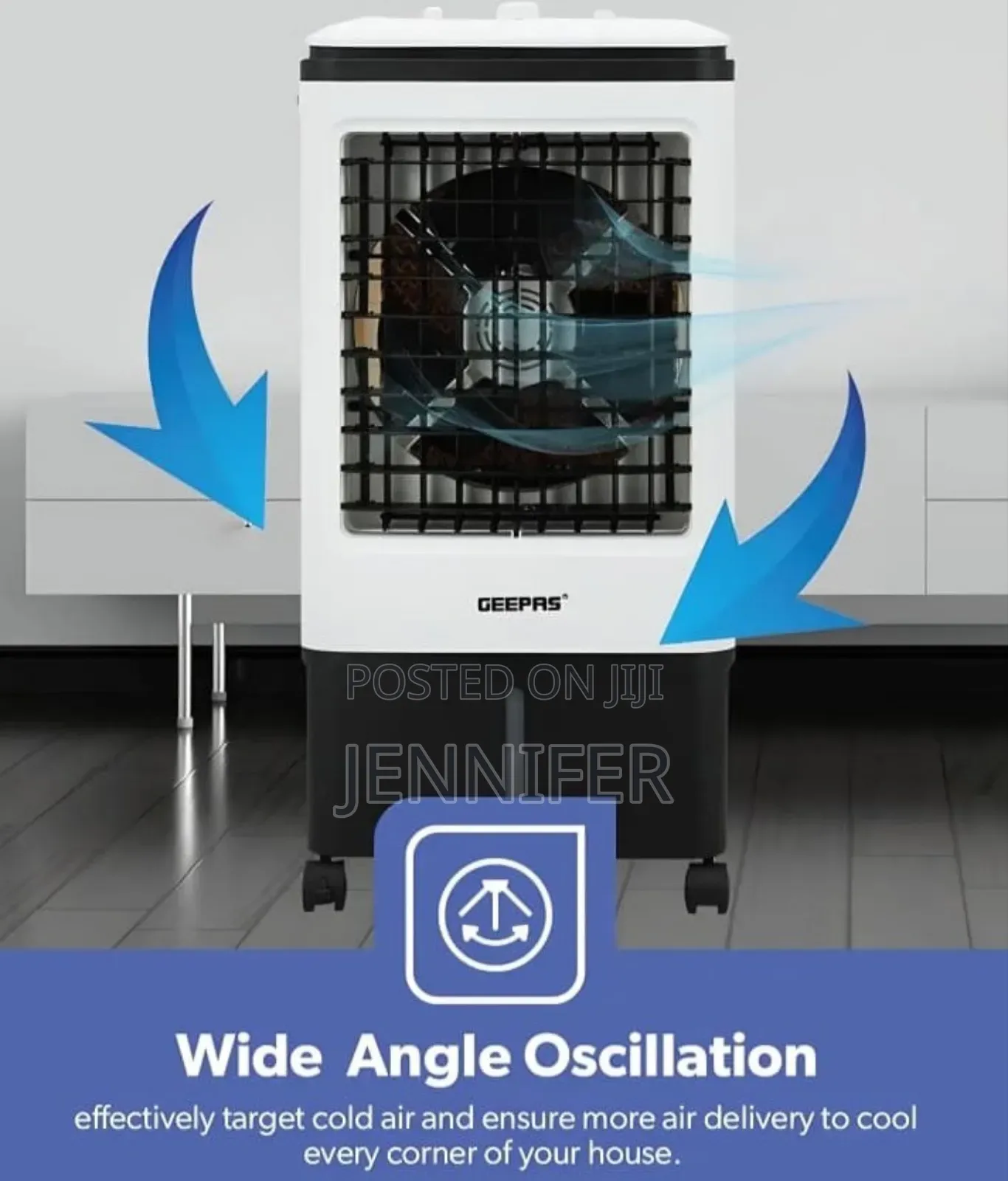 Geepas Gac9433 Digital Air Cooler.