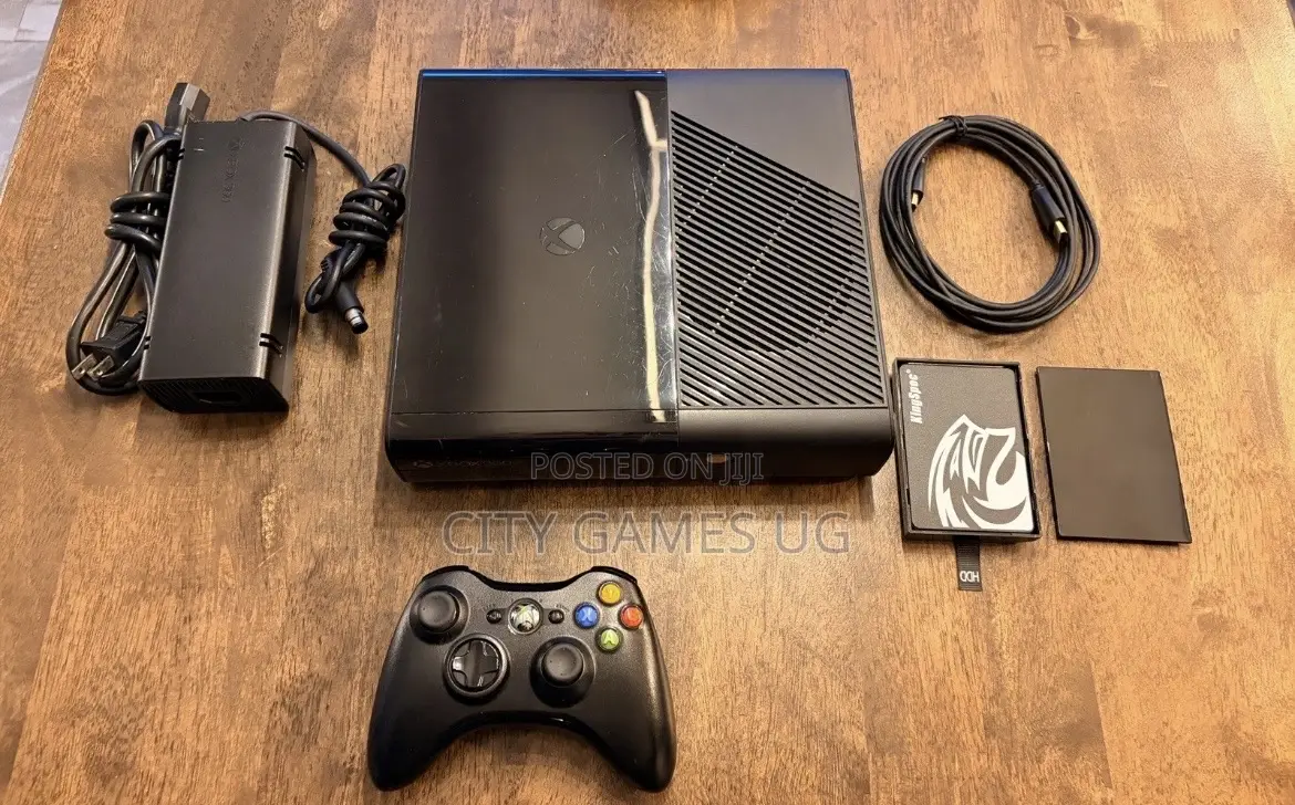 Microsoft Xbox 360 System Black Video Game Console