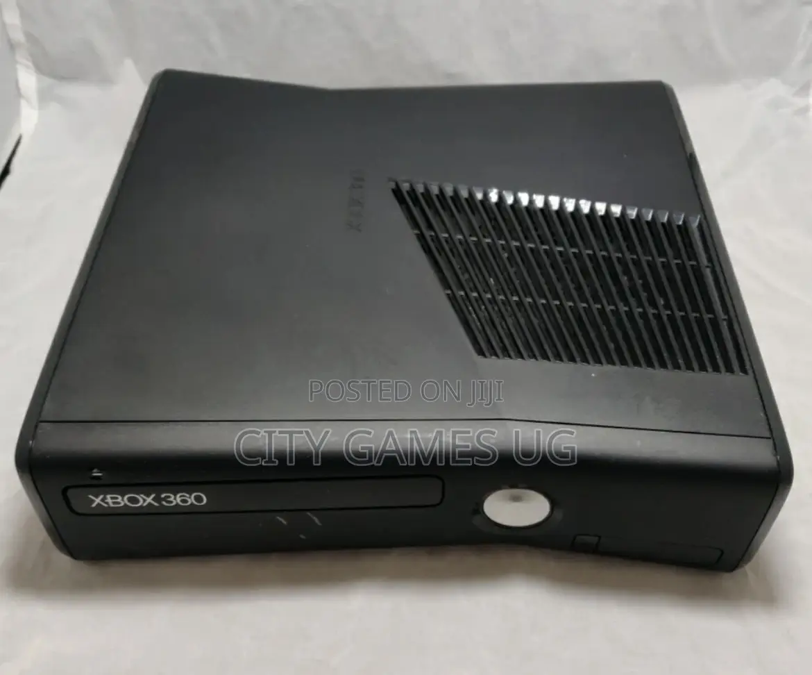 Microsoft Xbox 360 S Slim Black Video Game Console System 360s