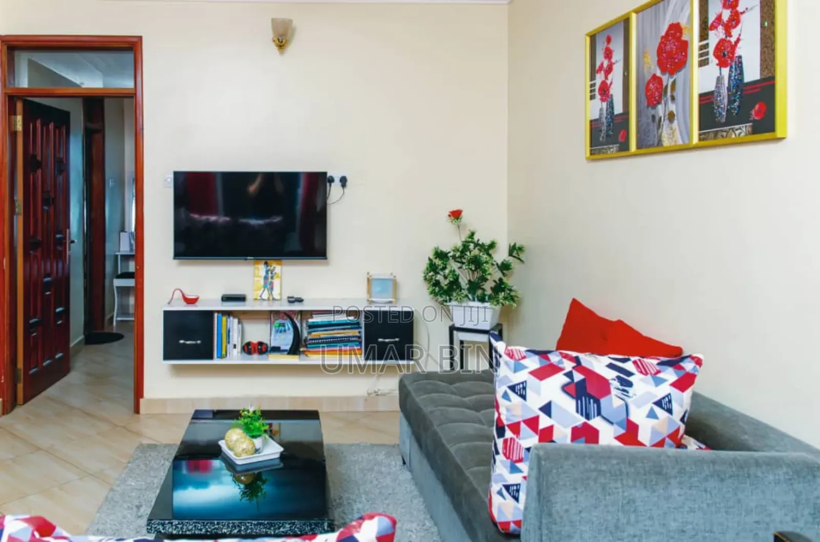 Furnished 1bdrm Apartment in Nakawa for rent