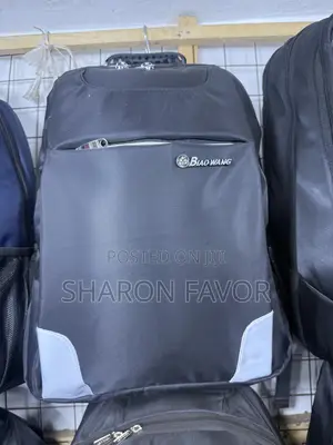 Black And Navy Blue Backpack