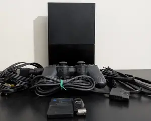 Sony Playstation 2 Ps2 Slim 32 Gb Console Fullset