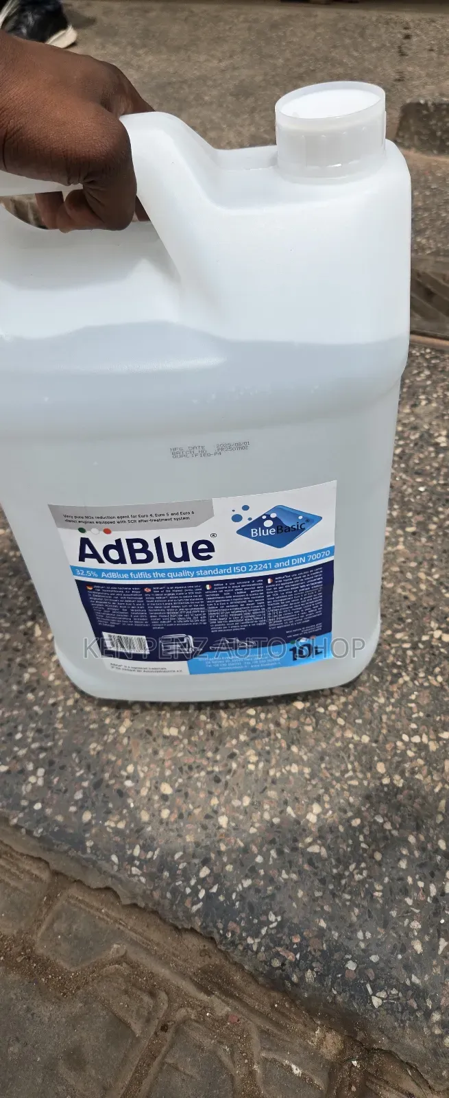 10litre Can of Adblue Basic Diesel Exhaust Fluid