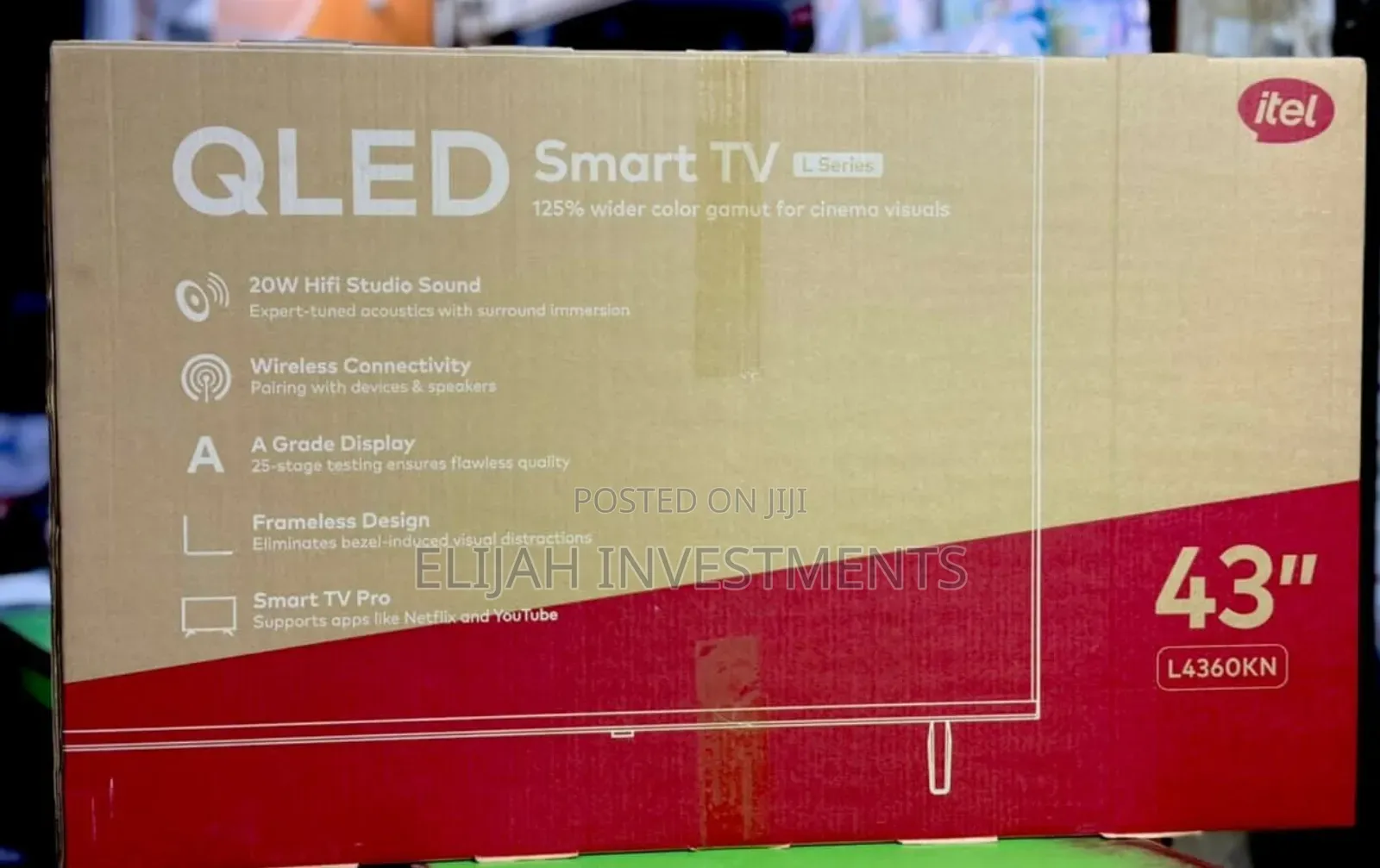 43 Itel Smart Qled