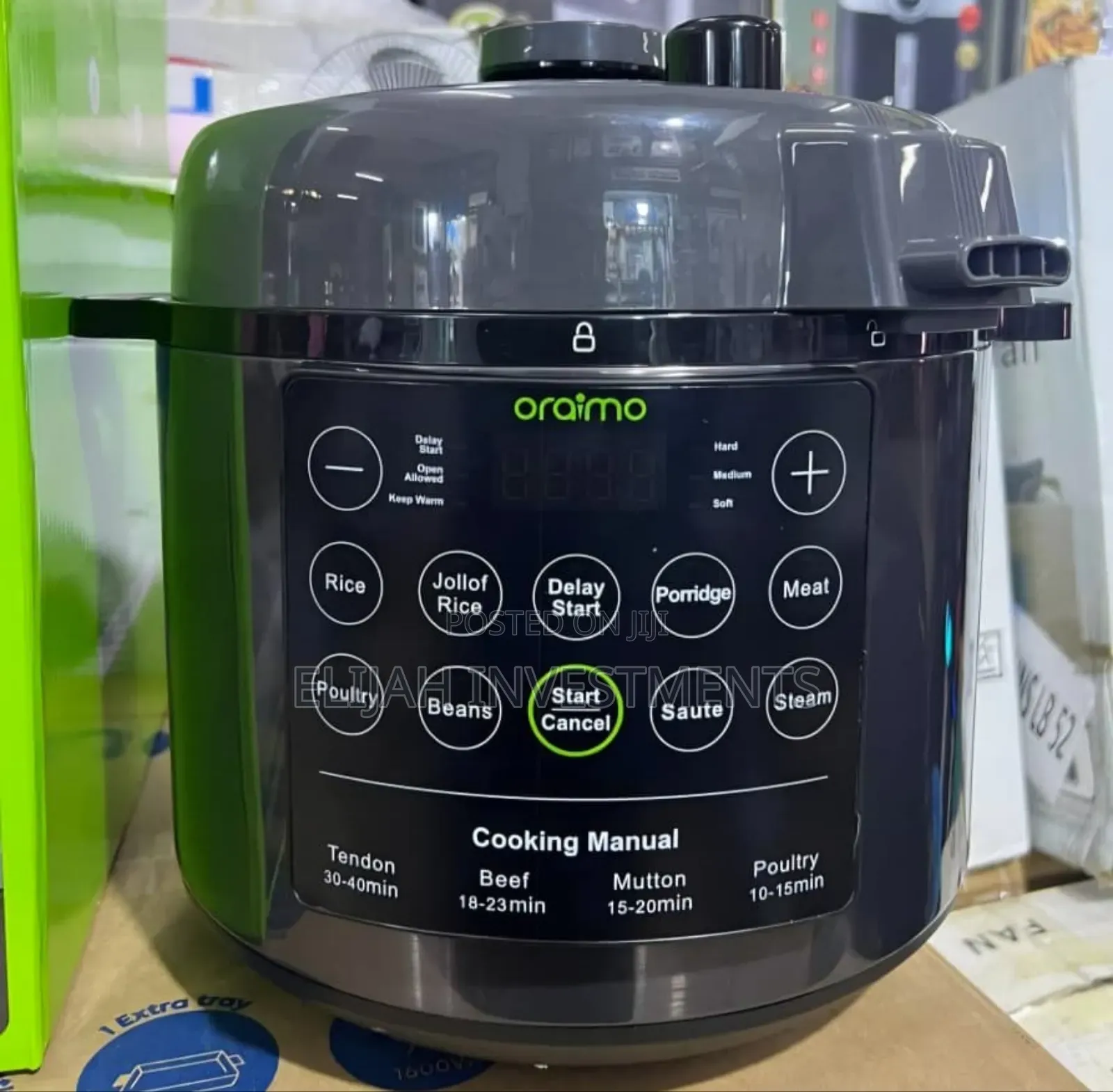 Oraimo Tenderpot Oec-201a Electric Pressure Cooker.
