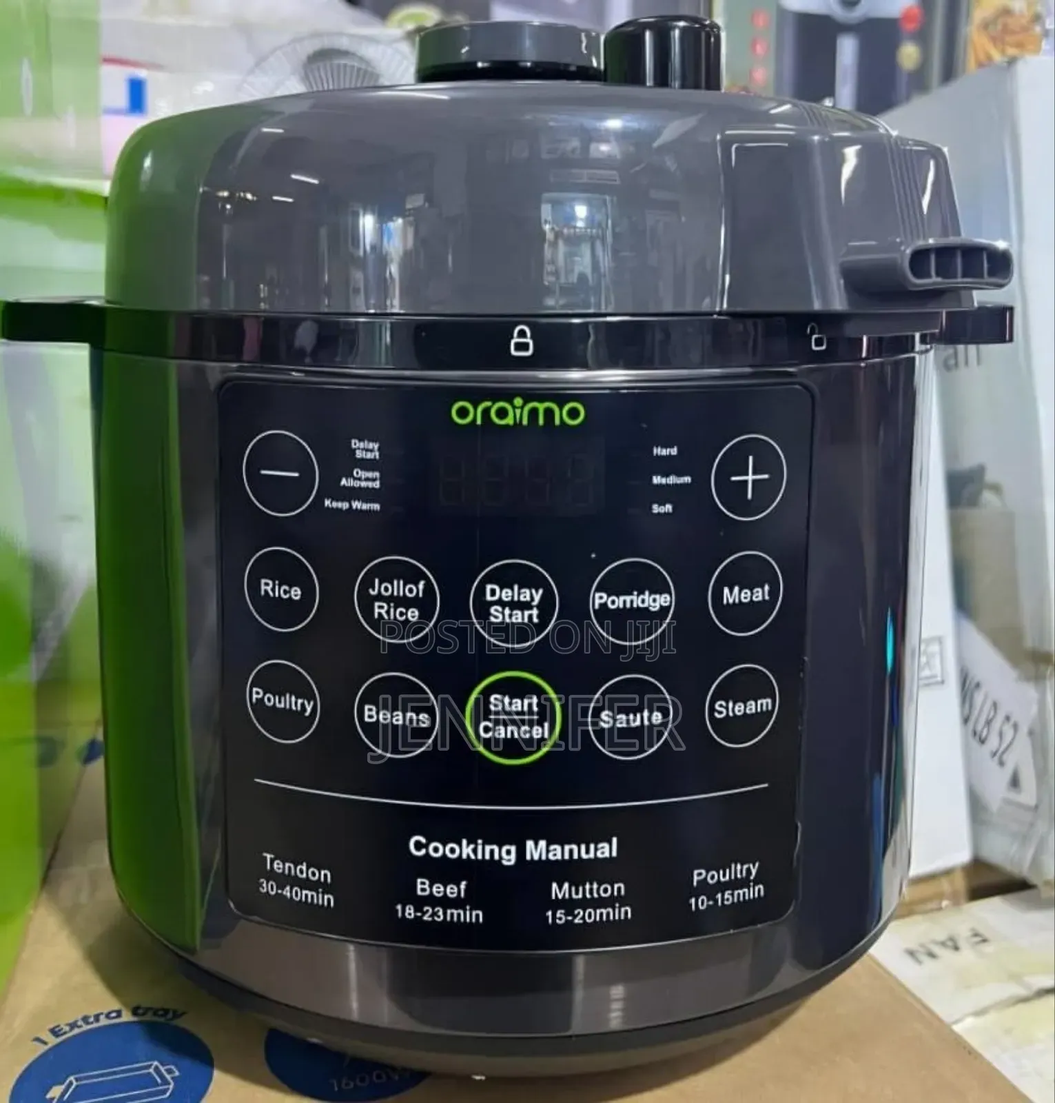 Oraimo Tenderpot Oec-201a Electric Pressure Cooker.