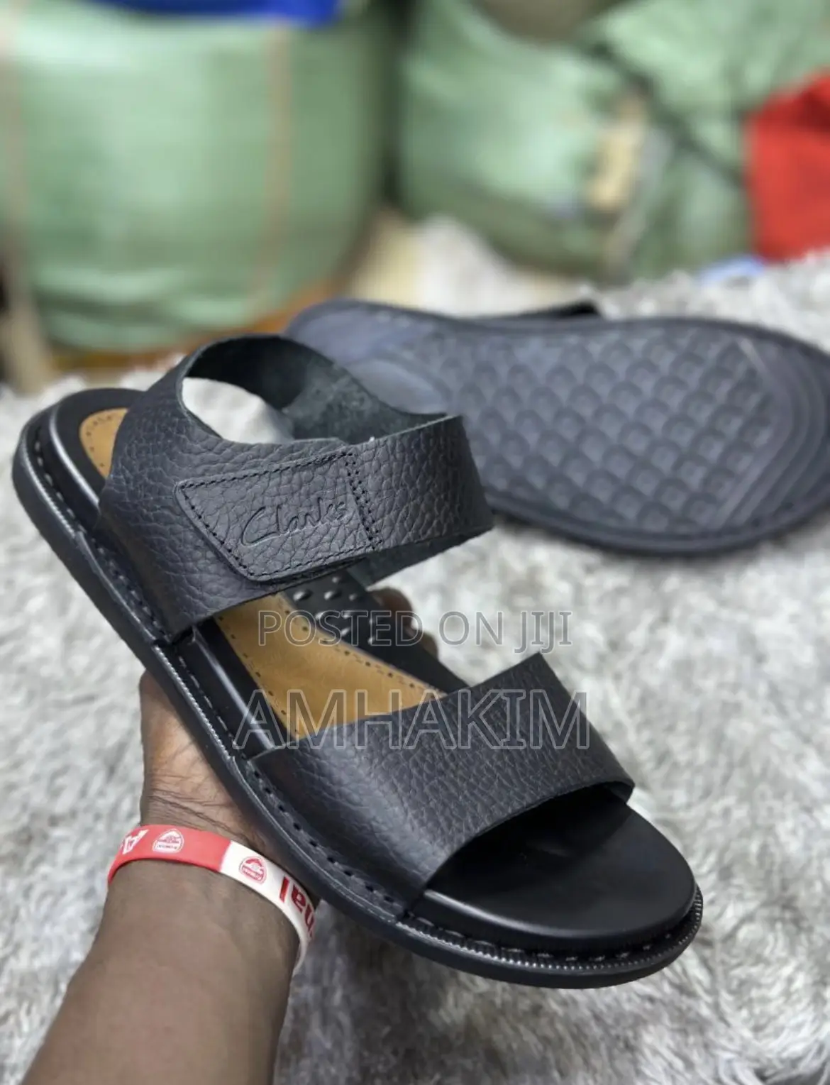 Classic Clarks Men's Leather Comfortable Scholars In Stock