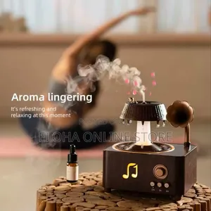 Porodo Lifestyle Concord Vintage Aroma Diffuser And Speaker