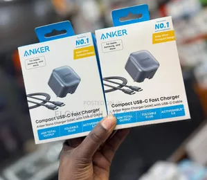 Anker Nano Charger 45w With Usb-C Cable